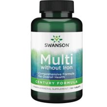 Swanson Century Formula bez żelaza 130 tabletek