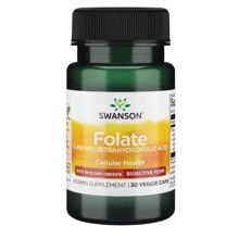 Swanson Folian Quatrefolic 400 μg 30 kapsułek