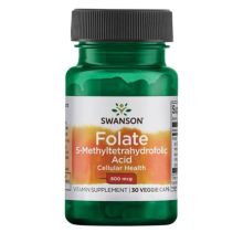 Swanson Folian Quatrefolic 800 μg 30 kapsułek