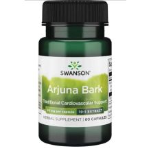 Swanson  FS Arjuna bark 10:1 extract 40 mg 60 kapsułek