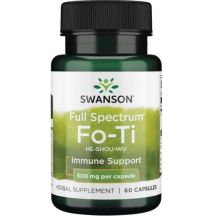 Swanson Full Spectrum Fo-Ti He-Shou-Wu 500 mg 60 kapsułek