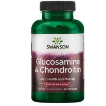 Swanson Glukozamina z Chondroityną 90 kapsułek