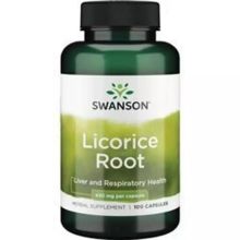 Swanson Licorice Root Lukrecja 450 mg 100 kapsułek