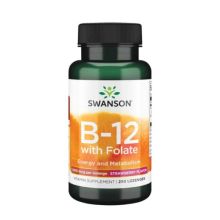 Swanson Witamina B-12 1000 µg 250 tabletek do ssania