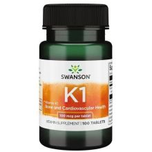Swanson Witamina K1 100 µg 100 tabletek