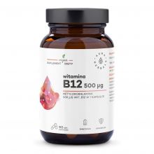 Aura Herbals Witamina B12 500 µg metylokobalamina 90 kapsułek
