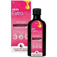 EstroVita Skin Omega 3-6-9 dla kobiet 250 ml o smaku kwiatu wiśni