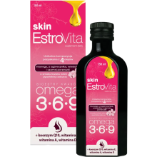EstroVita Skin Omega 3-6-9 dla kobiet 150 ml o smaku kwiatu wiśni