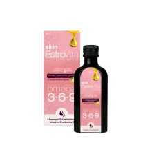 EstroVita Skin Omega 3-6-9 dla kobiet 250 ml o smaku słodkiej cytryny
