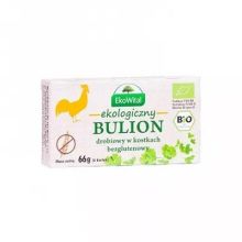 EKOWITAL Bulion drobiowy w kostkach bez oleju palmowego BEZGL. BIO 66 g