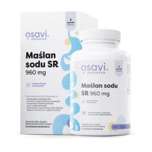 Osavi Maślan sodu SR 960 mg 120 wegańskich kapsułek