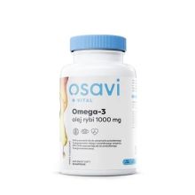 Osavi Omega-3 Olej Rybi Molecularly Distilled 1000 mg 60 kapsułek żelowych