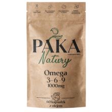Paka Natury Omega 3-6-9 1000 mg ALA EPA DHA 60 kapsułek miękkich