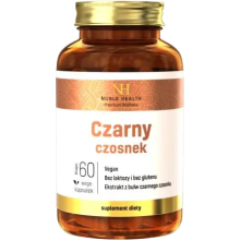 Noble Health Czarny czosnek 60 kapsułek