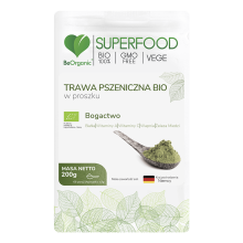 BeOrganic by Aliness Trawa Pszeniczna BIO proszek 200 g