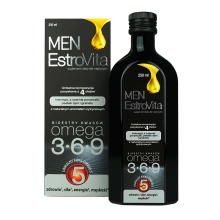 EstroVita MEN kwasy omega 3-5-6-9 dla mężczyzn 250 ml