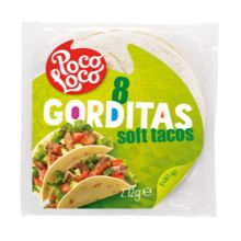 Poco Loco Gorditas Soft Tacos 15 cm 8 sztuk 272 g