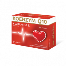 Xenico Koenzym Q10 + witamina E 120 kapsułek