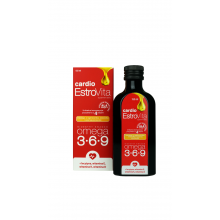 EstroVita Cardio Kwasy Omega 3-6-9 dla seniorów 150 ml