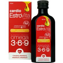 EstroVita Cardio Kwasy Omega 3-6-9 dla seniorów 150 ml