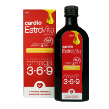 EstroVita Cardio Kwasy Omega 3-6-9 dla seniorów 250 ml