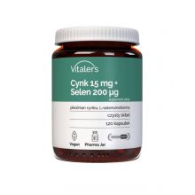 Vitaler's Cynk + Selen organiczny 120 kapsułek