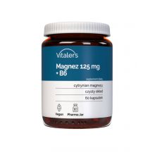 Vitaler's Magnez 125 mg + B6 12,5 mg 60 kapsułek