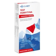 DIATHER Test Ferrytyna Niedobór żelaza