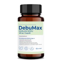 DIATHER DebuMax Maślan sodu 600 mg 60 kapsułek