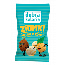 Dobra Kaloria Kulki Ziomki ananas i kokos 24g