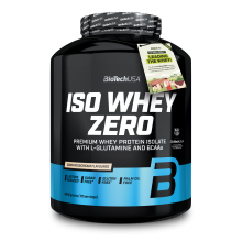 BioTech USA Iso Whey 1816g lactose reduced o smaku ciasteczek z kremem