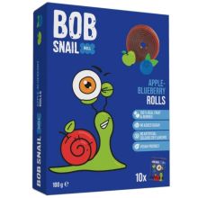 BOB SNAIL Przekąska jabłko - borówka 100gr