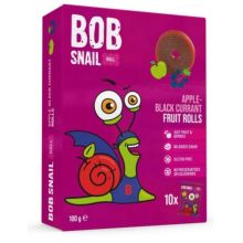 BOB SNAIL Przekąska jabłko - czarna porzeczka 100gr