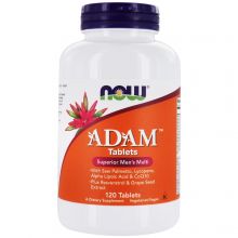 Now Foods Adam 120 tabletek - multiwitaminy i minerały dla mężczyzn
