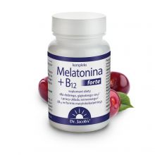 Dr. Jacob's kompleks Melatonina i B12 Forte 90 tabletek