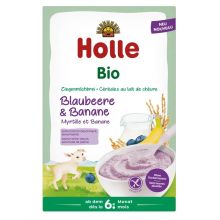 Holle Kaszka Ryżowa Mleczna Jagodowo-Bananowa Bezglut. Od 6 Msc BIO 200 g