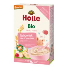 Holle Kaszka Zbożowa Musli Malina-Jabłko-Banan Od 6 Msc Demeter BIO 250 g