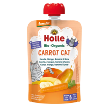 Holle Mus Marchewkowy Kot Marchew-Mango-Banan-Gruszka Od 6 Msc Demeter 100g