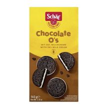 Schar Ciastka Chocolate O's Disco Ciok z kremem mlecznym 165 g