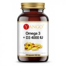 Yango Omega 3 + D3 4000 IU 60 kapsułek