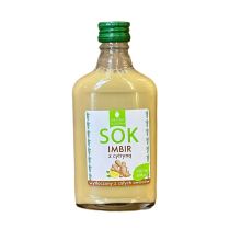 Zielona Tłocznia Sok imbir z cytryną 200 ml