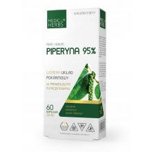 Medica Herbs Piperyna 95% 60 kapsułek