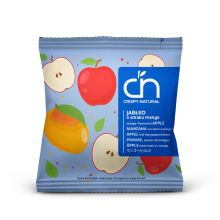 Crispy Natural Jabłko z sokiem z mango w plasterkach 18g