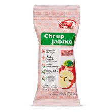 Crispy Natural Jabłko z sokiem truskawkowym w kostce 12 g