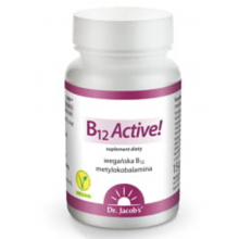 Dr. Jacob's B12 Active 60 tabletek podjęzykowych