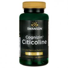 Swanson Cognizin Citicoline 500 mg 60 kapsułek