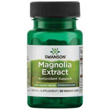 Swanson Magnolia lekarska Ekstrakt 200 mg 30 kapsułek