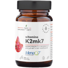 Aura Herbals Witamina K2MK7 MenaQ7® 200 μg 30 kapsułek