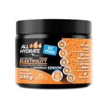 ALLHydrate by Aliness Elektrolity Senior BEZ POTASU Orange 245 g 50 porcji