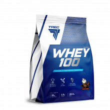 Trec Whey 100 białko WPC 700g o smaku czekoladowo-sezamowym